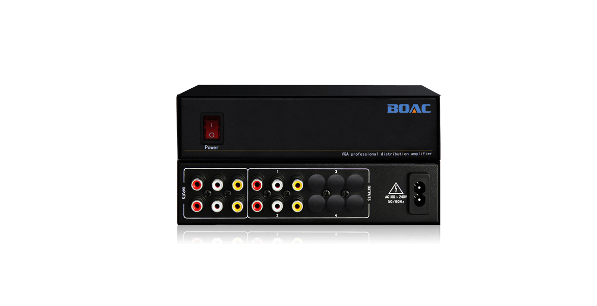 1進(jìn)2出AV分配器